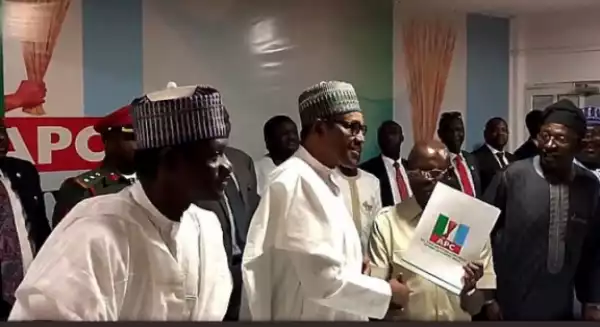 Check Out Buhari’s Remarks At The Submission Of His Presidential Nomination Forms